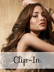 Clip in Hair Extensions - straight - Online Store