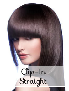 Hair Bangs & Fringe clip in straight - Online Store